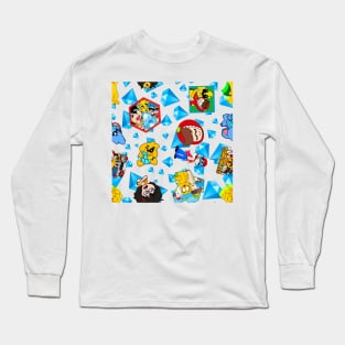 the compas, mikecrack diamantito Long Sleeve T-Shirt